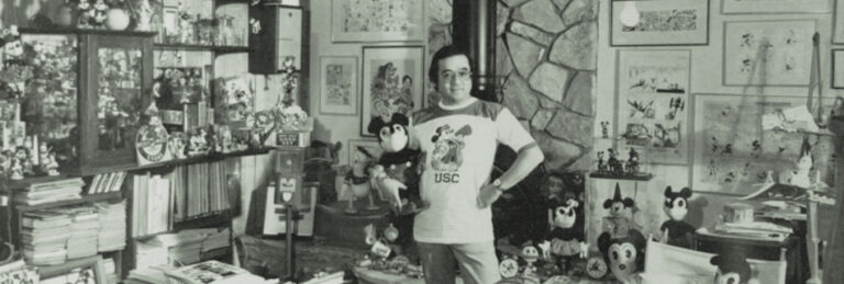 Willie Ito at his home studio, late 1970s, courtesy of Willie Ito