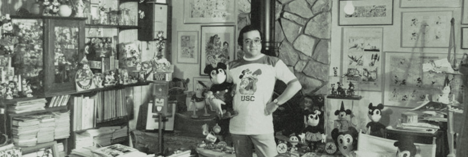 Willie Ito at his home studio, late 1970s, courtesy of Willie Ito